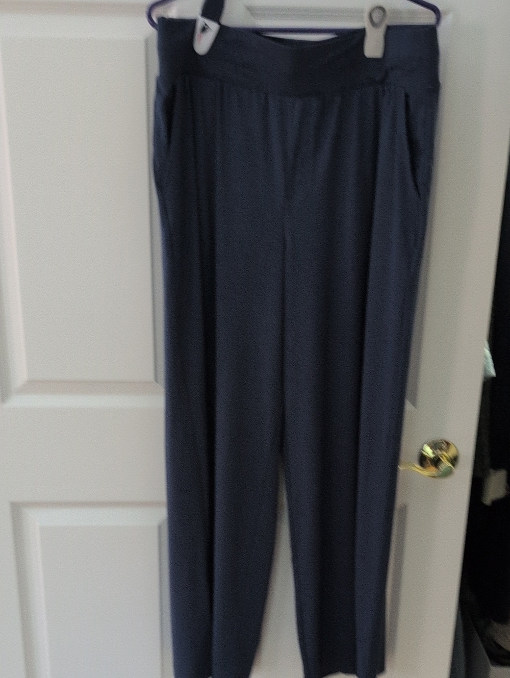 Lou & Grey Navy Relaxed Pants
